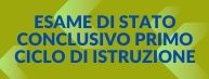 Esame di Stato conclusivo primo ciclo di istruzione
